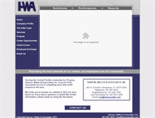 Tablet Screenshot of hansonwalter.com